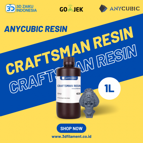 Anycubic Resin Craftsman High Detail Resin 3D Printer Refill 1 Liter
